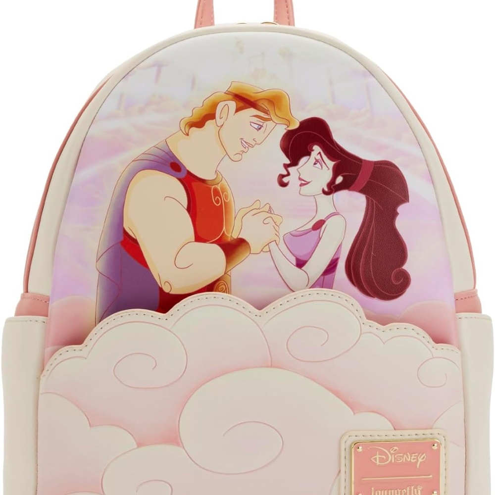 NWT Loungefly Disney Hercules 25TH Anniversary MEG & HERC Mini Backpack